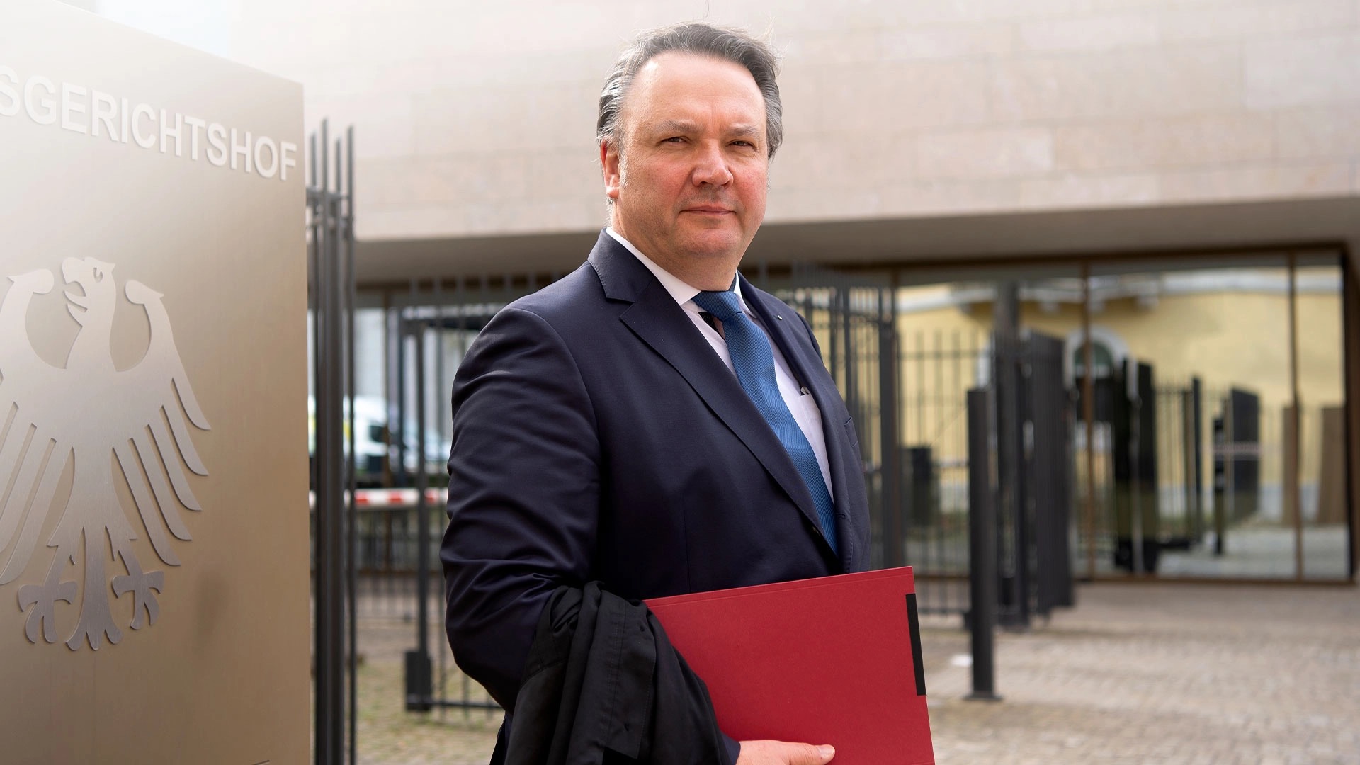 Michael R. Moser vor dem Bundesgerichtshof